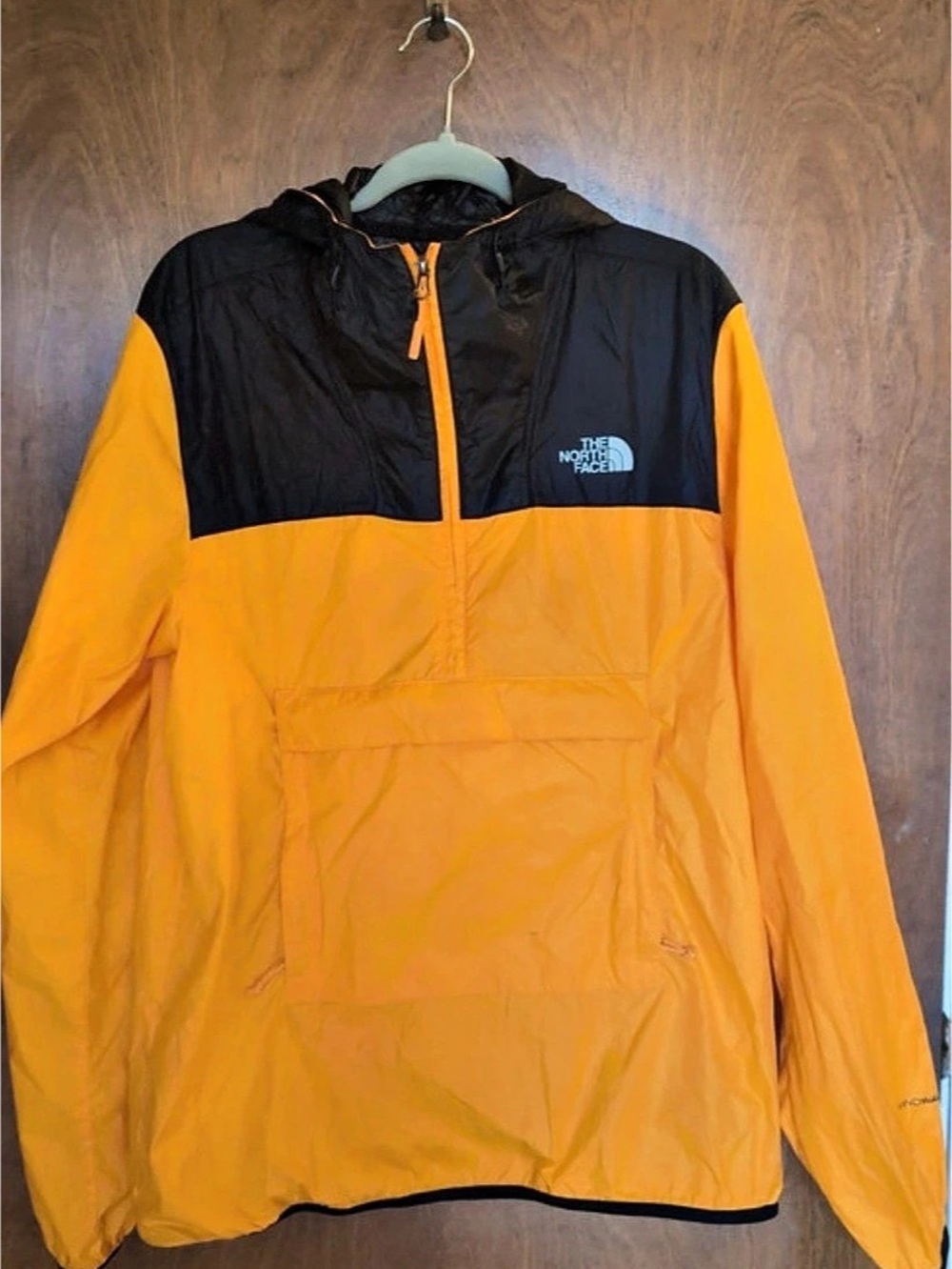 The North Face WindWall Jacket Orange Black Size Large